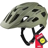ALPINA PLOSE MIPS - Sicherer und Komfortabler MIPS Enduro & MTB Fahrradhelm Mit Antibakteriellen Polstern Für Erwachsene, optimaler Schutz, Olive matt, M (52-57 cm)