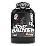 Mammut Nutrition Weight Gainer Crash 5000 Chocolate, Kohlenhydrate, Masseaufbau Gainer mit Creatin, 4500 g Dose