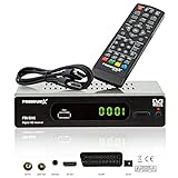 Premium X Kabelreceiver DVB-C FTA 531C Digital FullHD SCART HDMI USB Mediaplayer, TV-Receiver Kabel-Fernsehen
