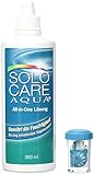 Solocare Aqua Pflegemittel Systempack (4 x 360ml) für weiche Kontaktlinsen | 360 ml (4er Pack)