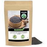 Blaumohn (500g), Mohnsamen ganz, Mohn ganz, 100% natürlich, zum Backen und Kochen, frei von Zusätzen