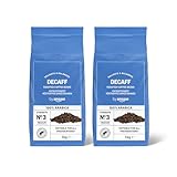 Amazon-Marke: Solimo Kaffeebohnen, entkoffeiniert, leicht geröstet, 2 kg (2 Packungen mit 1 kg), Rainforest Alliance zertifiziert