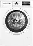 Bosch WAN28208II Serie 4 Waschmaschine mit Frontlader, 8 kg, 1400 Umdrehungen, Energieklasse A, Invertermotor mit 10 Jahren Garantie, reduziert Falten und erleichtert das Bügeln, Weiß, 60 cm