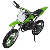 49ccm 10in Dirt Bike Dirtbike Kindercross Kinder Cross Crossbike 1,8L Tankinhalt Scheibenbremsen Pocket Cross Dirtbike für Kinder ab 6-16 Jahren