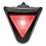 uvex plug-in LED XB039 Licht - passend für uvex i-vo, uvex air wing & finale junior Modelle - Dauer- oder Blinklicht - black-red - one size