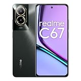 realme Smartphone C67 6+128GB, 108MP 3X In-Sensor Zoom Camera, Snapdragon 685 6nm Chipset, 7.59mm Ultra Slim, 5000mAh Massive Battery, Black Rock