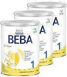 BEBA Nestlé BEBA 1 Anfangsmilch, Anfangsnahrung von Geburt an, 3er Pack (3 x 800g)