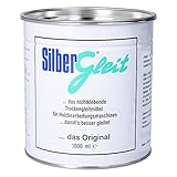 Silbergleit Holzgleitmittel,Holzgleitmittel,Trockengleitmittel für Hobelmaschinen, 1000 ml in Dose, silikonfrei, ohne Rückstände
