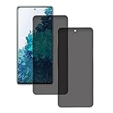 2 Stück Sichtschutz Schutzfolie für Samsung Galaxy S20 FE, Privacy Schutzglas Schutzfolie, Panzer Schutz Glas Folie, Anti-Kratzen