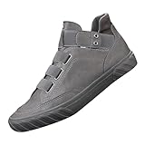 Laufschuhe Herren Wasserdicht Sportschuhe Weich rutschfest Fitnessschuhe Gummisohle Schlupfschuhe Minimalistische Freizeitschuhe Sportliche Outdoorschuhe Bequem Warme Jogging Schuhe