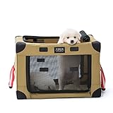 PUMBLER Hundebox Faltbar Hundetransportbox Auto Hundetasche Transporttasche Tragbar und weich, Maschinenwaschbar，klein hunde-20 Zoll(S) 50x33x33cm