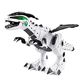 TOYANDONA -Ornamente interaktives kinderspielzeug elektrisches Kid Toys Sammlung Dinosaurier Desktop-Dinosaurier Kunststoffe und elektronische Komponenten Weiß