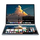 Tuofudun 13.5 Inch Intel N100 Ultra Thin Laptop, Dual 2.5K Touch Screen, 16GB DDR5, 512GB SSD, 2 in 1 Tablet PC Windows 11, with Stylus Pen