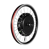 Konfiur 48V 30A E-Bike Umbausatz, 1000W 20 Zoll Ebike Umbausatz mit Akku, 50KM/H Fahrrad Elektromotor Ebike Conversion kit E Bike Nachrüstsatz E Bike Nachrüstsatz mit LED-Anzeige
