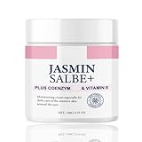 Jasminsalbe Plus,100ml Jasmin Salbe Augen, Jasminsalbe Augenringe Schlupflider, Augencreme mit Collagen & Aloe Vera Gegen Augenringe, Gegen Falten Augencreme, Augenpflege für Frauen & Männer (1)