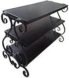 Schuhschrank Schuhregale Schuhregal, Organizer Massivholz Staubdicht, Mehrschichtige Haushalt Schmiede Lagerständer Innen Blumenständer sparen