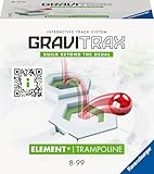 Ravensburger GraviTrax Element Trampolin 22417 - Erweiterung für deine Kugelbahn - Murmelbahn und Konstruktionsspielzeug ab 8 Jahre, Yellow