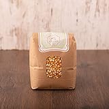 süssundclever.de® Bio Popcornmais | 1,8 kg | ungezuckert | Popcornmaschine geeignet | plastikfrei und ökologisch-nachhaltig abgepackt | Popcorn-Mais