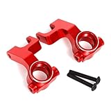 RC Lenkbecher Für Arrma Für Gorgon 4X2 2WD 1/10 Metall Front Steering Cup RC Auto Monster Truck Teile Und Zubehör Upgrades Und Ersatzteile Und Verwendung(Red)