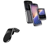Autohalterung für Motorola Razr 5G (Autohalterung von BoxWave) – MagnetoMount Clip, Metall Auto Lüftungsgitter Starke Magnethalterung für Motorola Razr 5G – Tiefschwarz