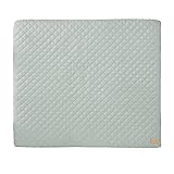 roba Wickelauflage soft roba Style - 85 x 75 cm - Wickeltischauflage abwaschbar - Baby Wickelunterlage gesteppt - Frosty Green