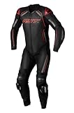 Lederkombi RST Motorradkombi S1 CE 3XL, schwarz/grau/neongrün