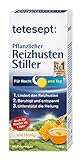 tetesept Pflanzlicher Reizhusten Stiller - Hustensaft mit Honig & Isländisch Moos lindert den Reizhusten - für Tag & Nacht in der Erkältung - 1 x 168g (=125 ml)