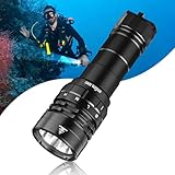 Sofirn SD05 Led Taucherlampe Superhell 3000 Lumen Tauchen Taschenlampe mit XHP50.2 wiederaufladbare Akku Magnetring wasserdichte Sicherheits Unterwasser 100m