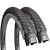 Fincci MTB Reifen 27,5 - Paar Fahrrad Reifen 27.5 x 2.10 Zoll 54-584, Fahrrad Mantel Oncamp für Rennrad, Mountainbike,E Bike, Hybrid Fahrrad, Schmutz Offroad Fahrrad - 2er Pack FaltReifen 27.5 Zoll