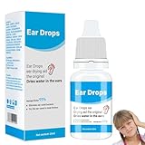 Ohrentropfen – Effektives Ohrenspray Zur Reinigung | Natriumbicarbonat Ohrentropfen Sanfte Pflege | Organische Ohrentropfen Ideal Zur Ohrhygiene Bei Erwachsenen & Kindern