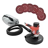 Trockenbau-Schleifmaschine mit Vakuumfunktion 1200 W, Snsowed Schwingschleifer, Deltaschleifer, Schleifer, Handschleifmaschine, Multischleifer