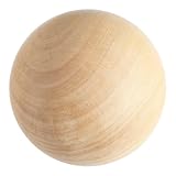 LOLIPPYY Solide Holz Kugel Rund Glatt DIY Bastelzubehör Umweltfreundlich Handgefertigt für Dekoration Party Zubehör und Kreative Projekte