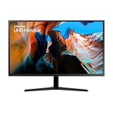 Samsung UHD Monitor U32J590UQP, 32 Zoll, VA-Panel, 4K UHD-Auflösung, AMD FreeSync, Reaktionszeit 4 ms, Bildwiederholrate 60 Hz