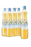 YO Sirup Holunderblüte (6 x 700 ml) – ohne Zucker, nur 2 Kalorien in 100 ml Fertiggetränk, vegan – 1x Flasche ergibt bis zu 6 Liter Fertiggetränk