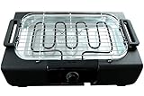 Kynast Tischgrill elektrisch 2000 Watt schwarz Elektrogrill