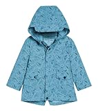 Kleinkinder Jacken 10-36 Monate Jungen Mädchen Baby Regenjacken Unisex wasserdicht Kapuzenjacke Übergangsjacke atmungsaktive Jacke Regenmantel Wetterfest (DE/NL/SE/PL, Numerisch, 92, Z2)