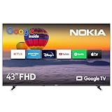 NOKIA 43 Zoll (109 cm) Google TV FHD (WLAN, Triple Tuner DVB-C/S2/T2, Google Assistant, YouTube, Netflix, DAZN, Prime Video, Disney+) – FN43GE320 - 2023