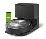 iRobot® Roomba® j7+ WLAN-fähiger Saugroboter mit automatischer Absaugstation, Kartierung und Zwei Gummibürsten für alle Böden -Objekterkennung und -vermeidung - Lernt und kartiert