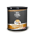 Der-Franz Instant-Cappuccino mit Haselnuss aromatisiert, 500 g