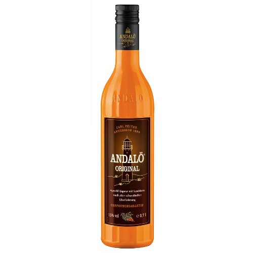 Andalö 6 x 0,7l Andalö Sanddorn-Liqueur in der 0,7l Glasflasche 15% vol