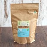 süssundclever.de® Bio Leinsamen geschrotet | 1,0 kg | braune Leinsamen | ökologisch-nachhaltig abgepackt