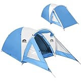 Underwood Aggregator 2 Personen Zelt mit Vorzelt -3000mm wasserdichte Doppelhaut-Kuppelkonstruktion, leichtes winddichtes Shelter für Camping, Wandern, Backpacking, Festivals, Outdoor-Abenteuer