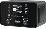 TechniSat DIGITRADIO 550 IR - Stereo Internetradio (DAB+, UKW, WLAN, Bluetooth, App-Steuerung, Wecker), schwarz