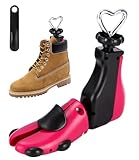 Yulado Schuhspanner,Herren Damen Stiefelspanner,4-Wege Schuhspanner, Kunststoff & Metall Schuhdehner,Stiefelspanner mit Schuhlöffel,Schuhweiter für Einstellbare Länge und Breite Schuhstrecker.(40-48)