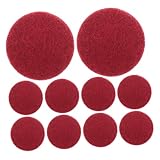 TOGEVAL 100 Stück Aromatherapie Diffuser Pads aus Saugfähiger Baumwolle Rund Nachfüllbar Neutral Duftend Vielseitig Einsetzbar für Auto Zuhause Büro und Aroma Anhänger