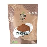 Bio Kakao Pulver - 200g. Kakao ohne Zucker Stark Entölt. Roh Kakaopulver Bio. Roh Kakao Bio aus Premium Kakaobohnen. Backkakao 100% Rein. Organic Cacao Powder Raw. Criollo Kakao.