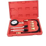 WEKADRIN 1Satz Zylinderdruckmesser für Auto und Multifunktionaler Kompressionstester mit Psi und Bar Präzise Messung von Ventil Kolbenring Zylinderbohrung