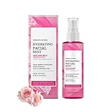 Rose Water,Rosenwasser,Rosenspray,alkoholfrei, 100% rein vegan,Rose Gesichtswasser und feuchtigkeitsspray (1)