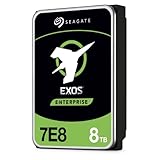 Seagate Exos 7E8 Enterprise Class, interne Festplatte 8 TB HDD, 3.5 Zoll, silber, Modellnr.: ST8000NM000A