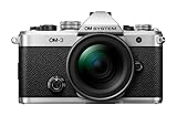 OM SYSTEM OM-3 Micro Four Thirds Systemkamera, 20 MP BSI Stacked Sensor, 5-Achsen-Bildstabilisierung mit M.Zuiko Digital 12-45mm f4.0 PRO Objektiv